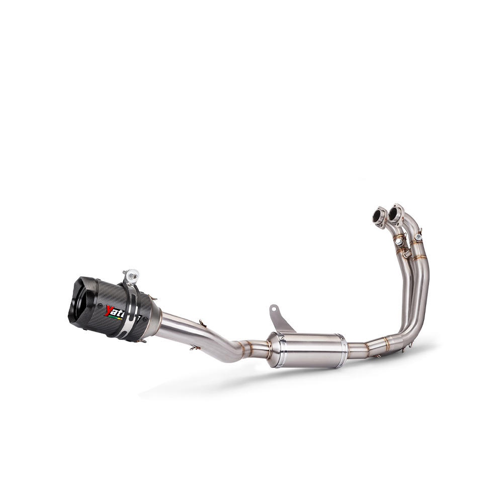 Full System Exhaust Muffler Tips Front Link Pipe FOR RS660 TUONO660 2021-2025