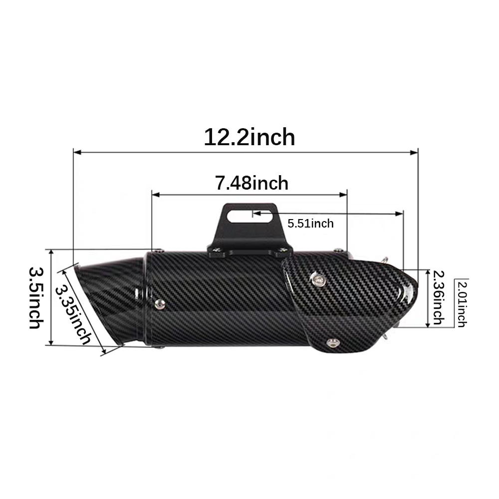 Whole Exhaust System Header Pipe Muffler For Honda CBR650F/R CB650F/R 2014-2024 - Image 2