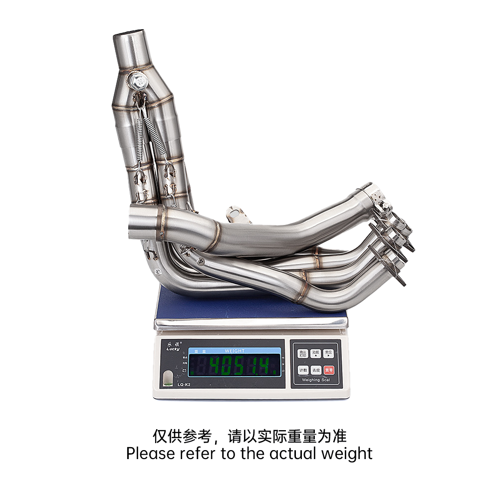 Slip On Full Exhaust System Header Link Pipe Muffler For Kawasaki Z900 2017-2024 - Image 3