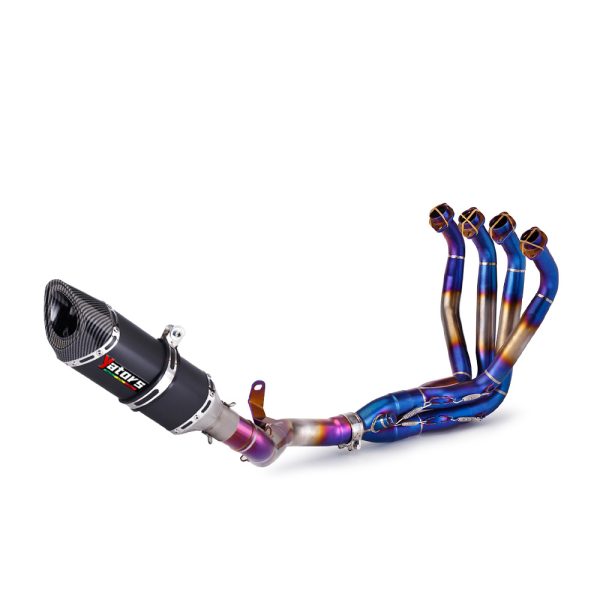For Kawasaki Z900 2017-2023 Slip-on Muffler Tips Full Exhaust System Header Pipe