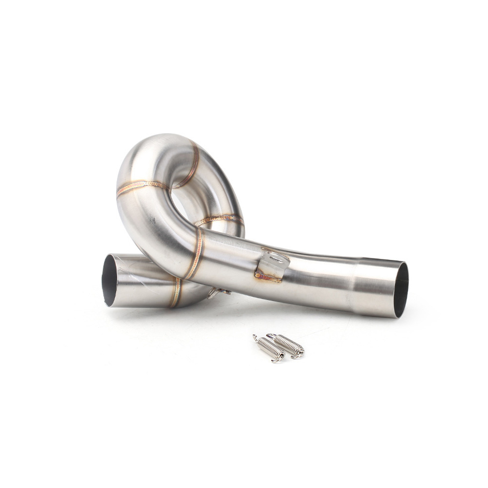 Slip for Kawasaki Ninja ZX6R ZX636 2009-2017 Exhaust Mid Link Pipe Muffler Tips - Image 2