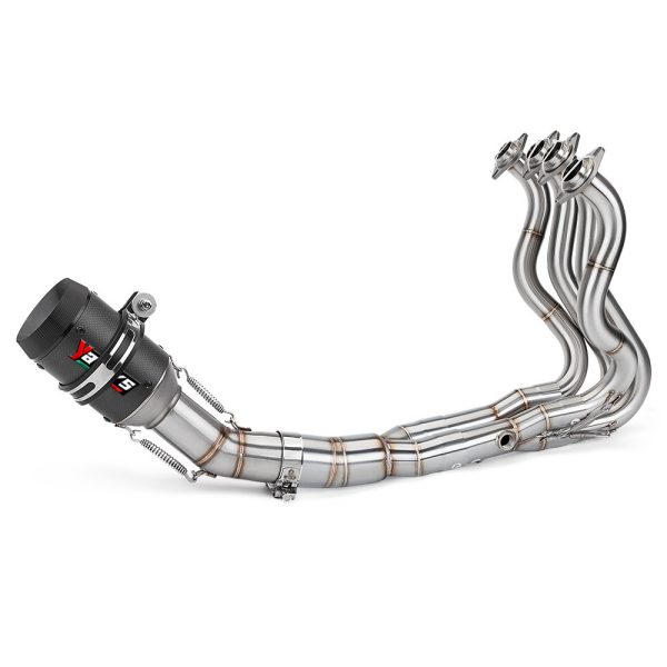 For Kawasaki Ninja ZX-6R 636 2024 Whole System Exhaust Header Mid Pipe Muffler