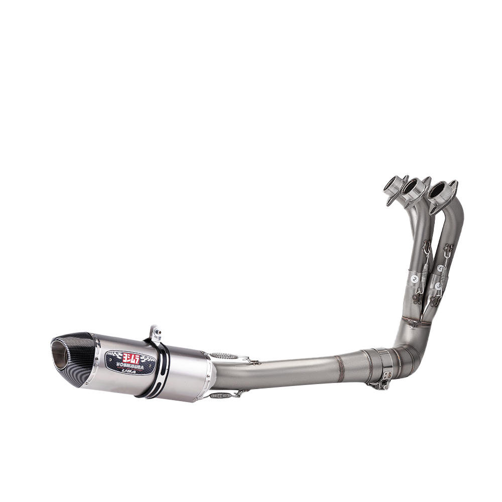 For Yamaha FZ09 MT09 21-25 Exhaust Front Pipe Muffler Tips Whole System Slip on