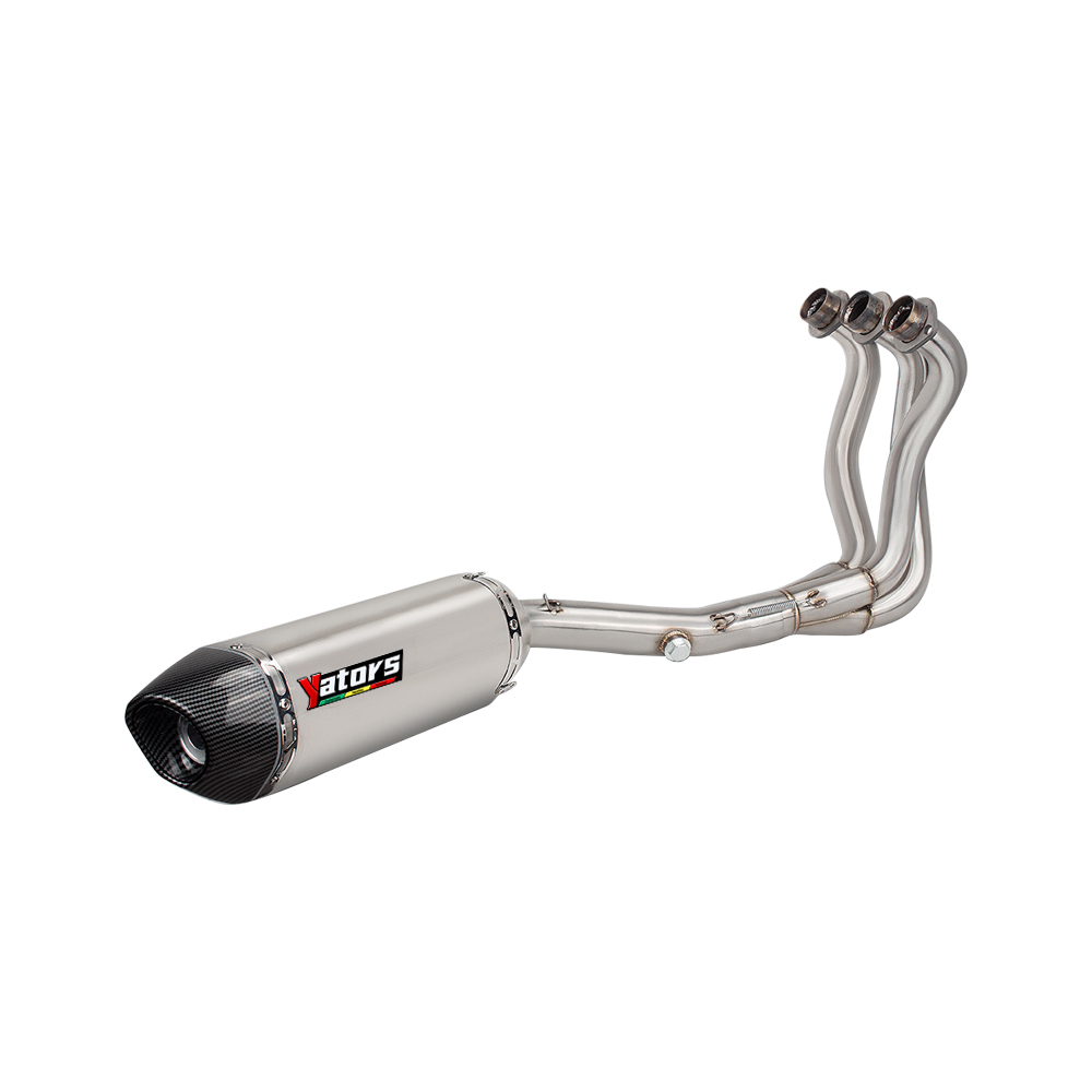 For Yamaha XSR90 MT09 14-20 Slip on Exhaust Front Pipe Muffler Tips Whole System