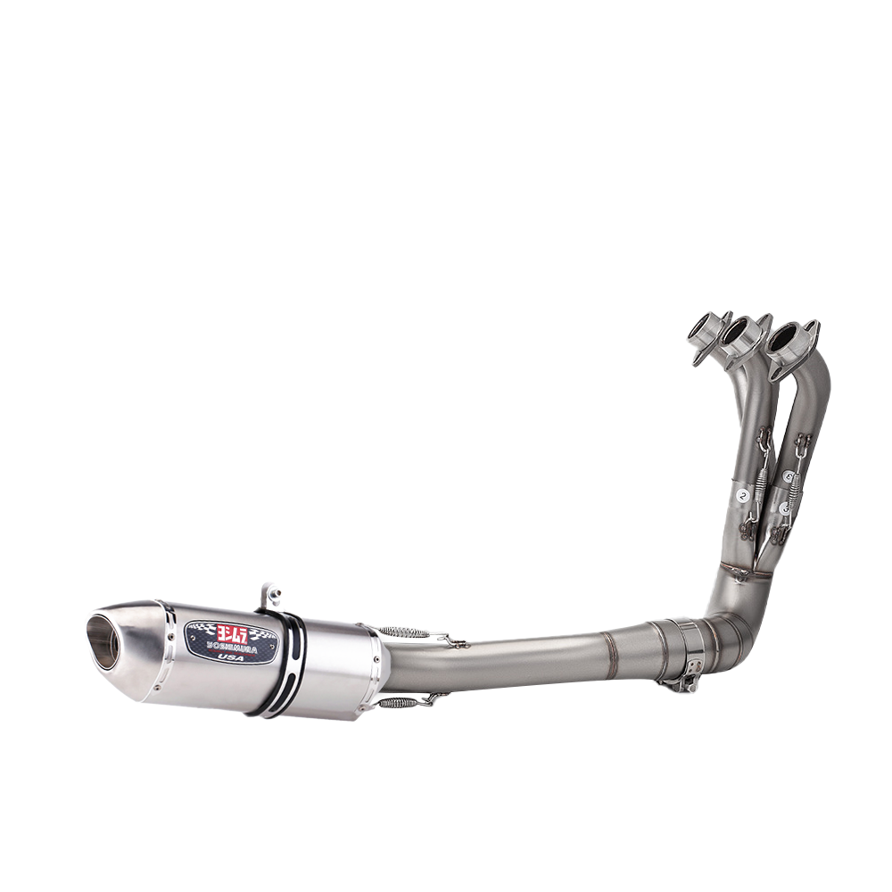 Exhaust Front Pipe Muffler Tips Whole System For Yamaha FZ09 MT09 2021-2025