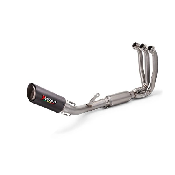 For CF-Moto 675R 675SR-R Exhaust Header Pipe Whole System Silvery Muffler Tip