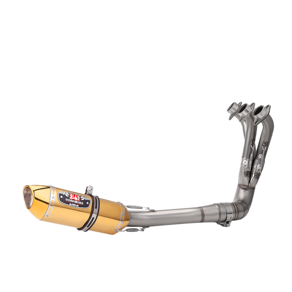 For Yamaha FZ09 MT09 21-25 Slip on Exhaust Front Pipe Muffler Tips Whole System