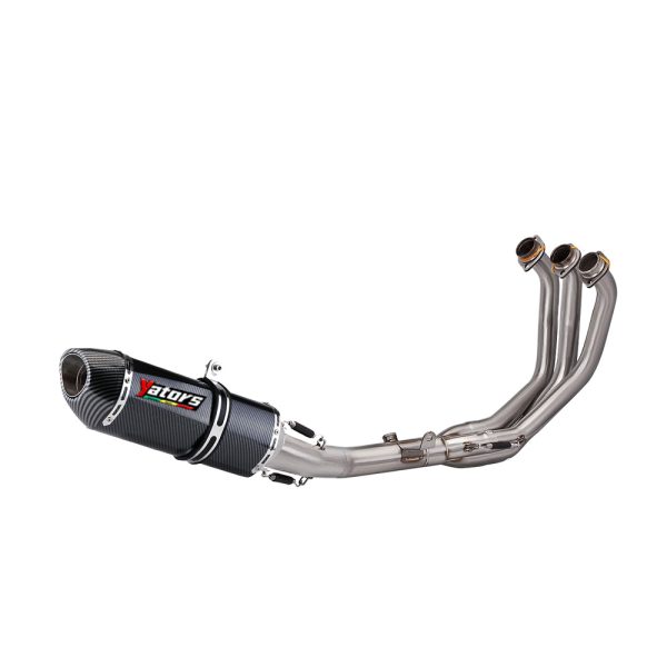 For Yamaha MT09 FZ09 2021-23 Front Link Pipe Muffler Tips Slip on Exhaust Pipe