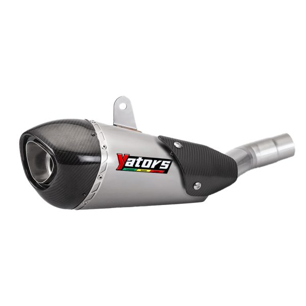 Slip For Triumph Street Triple 765S/R/RS 2017-2022 Mid Exhaust Link Pipe Muffler
