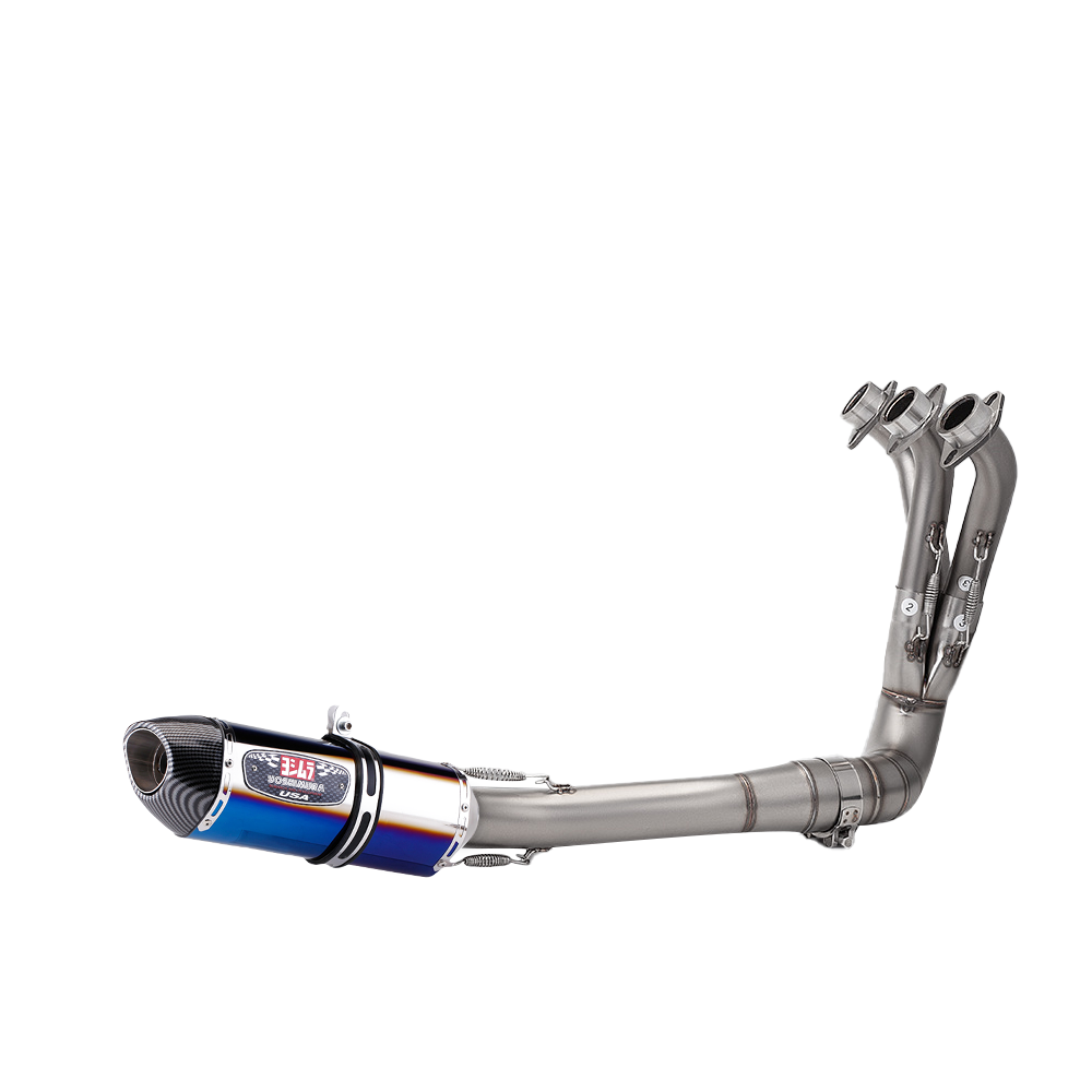 For Yamaha MT09 FZ09 2021-2025 Exhaust Front Pipe Muffler Tips Whole System