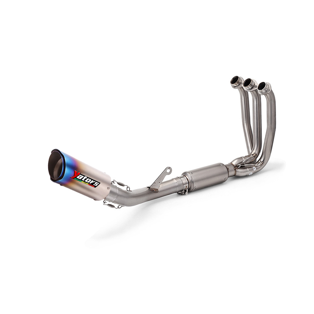 For CF-Moto 675SR-R 675R Full System Slip On Exhaust Header Pipe Muffler