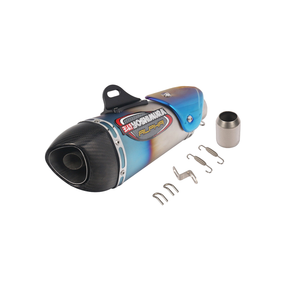 For Yamaha MT09 FZ09 21-23 Exhaust Front Pipe Muffler Tips Whole System Slip on - Image 2