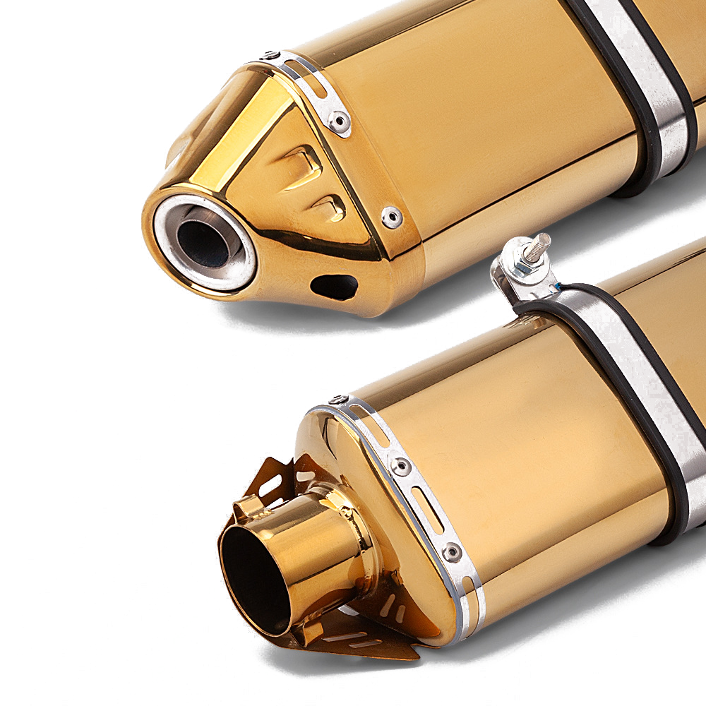 For Yamaha FZ09 MT09 21-25 Slip on Exhaust Front Pipe Muffler Tips Whole System - Image 5