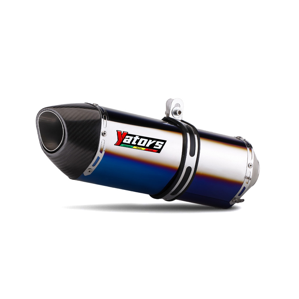 Full Exhaust System Muffler Header Tips Pipe For Yamaha MT09 FZ09 2021-2023 - Image 2