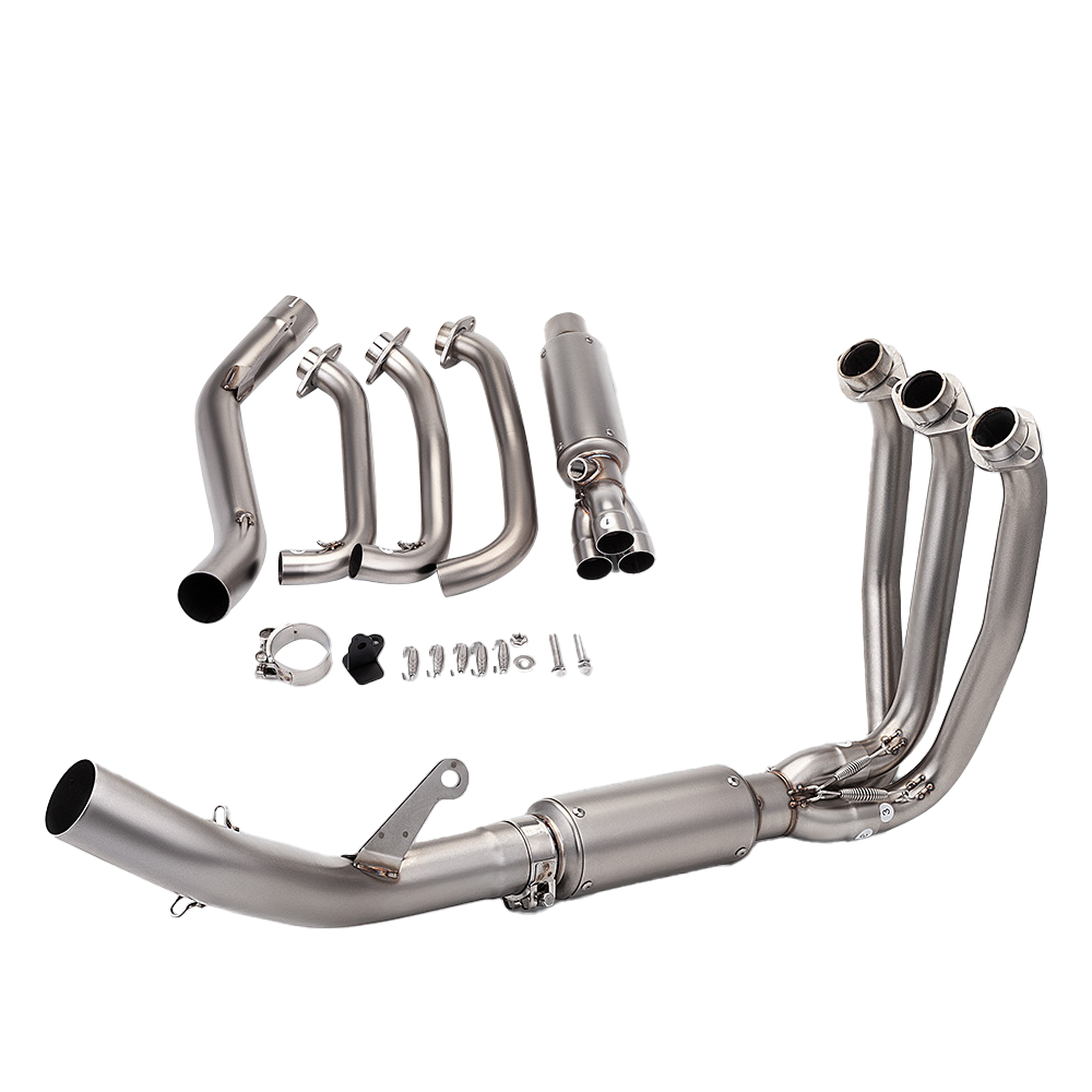 For CF-Moto 675R 675SR-R Exhaust Header Pipe Whole System Silvery Muffler Tip - Image 2
