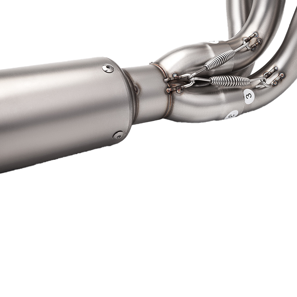 For CF-Moto 675R 675SR-R Exhaust Header Pipe Whole System Silvery Muffler Tip - Image 4