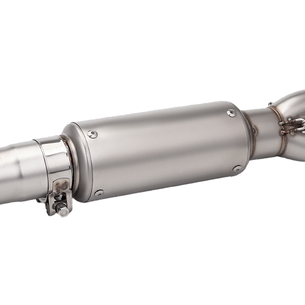 Whole System Silvery Muffler Tip Exhaust Header Pipe For CF-Moto 675R 675SR-R - Image 5