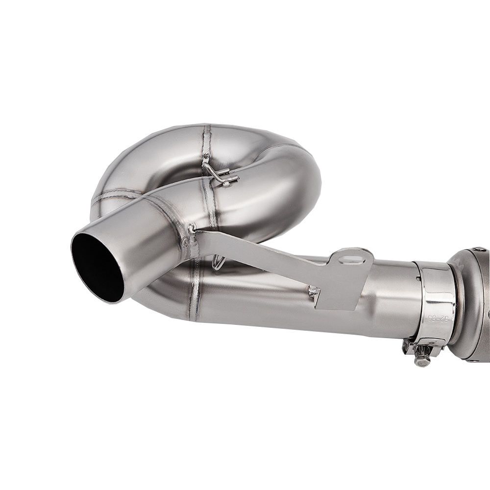 Whole System Silvery Muffler Tip Exhaust Header Pipe For CF-Moto 675R 675SR-R - Image 6
