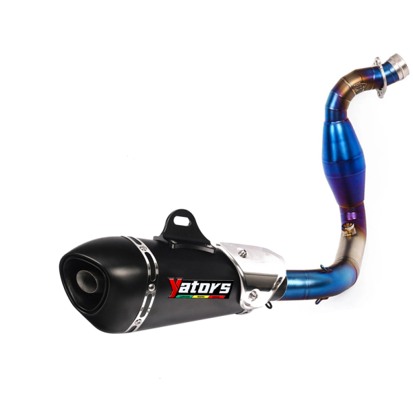 For BMW G310GS 2016-2023 G310R Exhaust Mid Link Pipe Slip-on Muffler Tips System