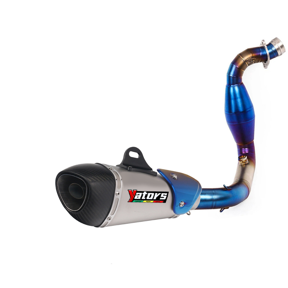 For BMW G310R G310GS 2016-2023 Exhaust Mid Link Pipe Muffler Tips Slip-on System