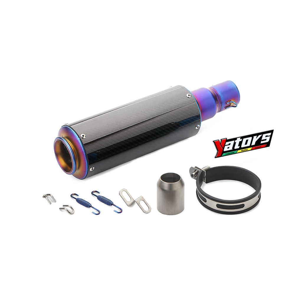 Exhaust Muffler Header Mid Link Pipe For Suzuki 24 GSX8R GSX-8R Stainless 390mm - Image 2