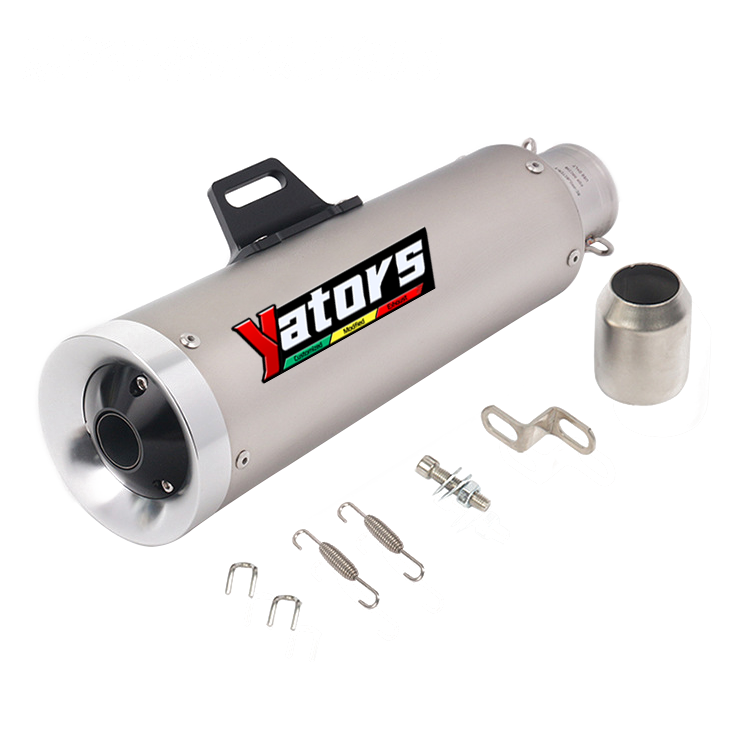 For Yamaha NMAX125 NMAX155 2015-19 Front Link Pipe Exhaust Mufflers Full System - Image 2