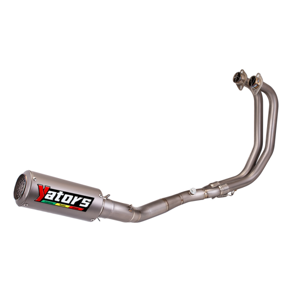For Yamaha YZF R3 2015-2025 MT-03 Whole System Tita Muffler Exhaust Header Pipe