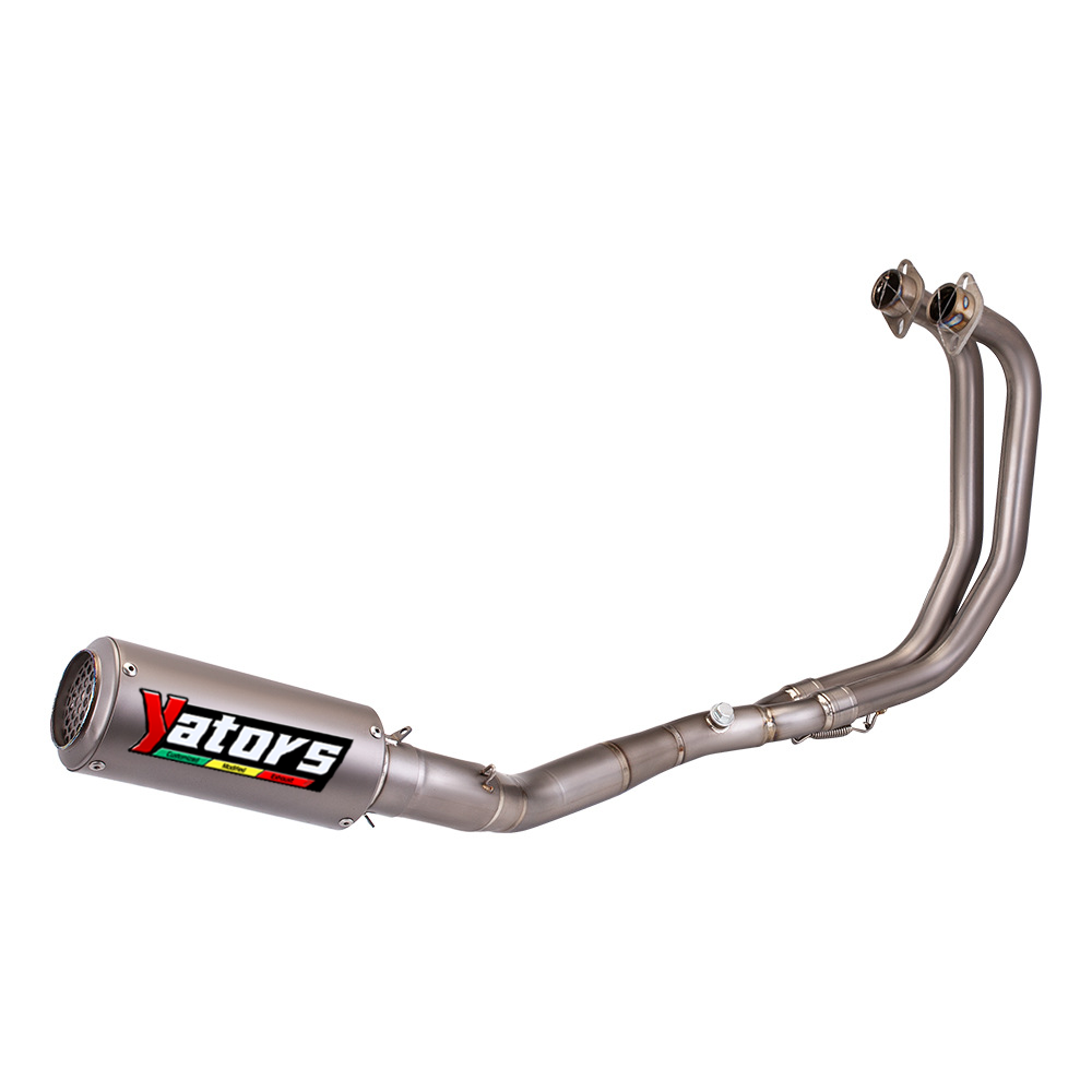 For Yamaha YZF R3 2015-2025 MT-03 Whole System Tita Muffler Exhaust Header Pipe