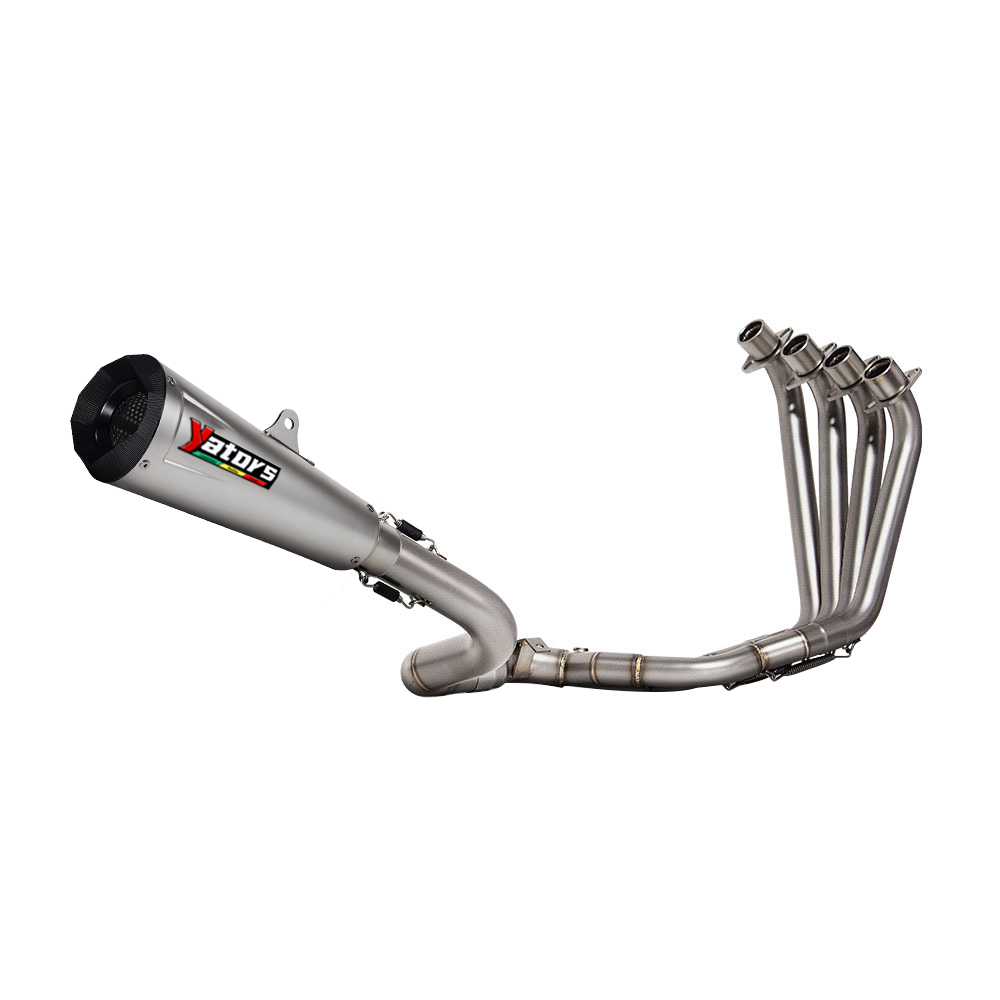 Full Exhaust System Pipe Muffler For Honda CB650F CB650R CBR650R CBR650F 2014-25