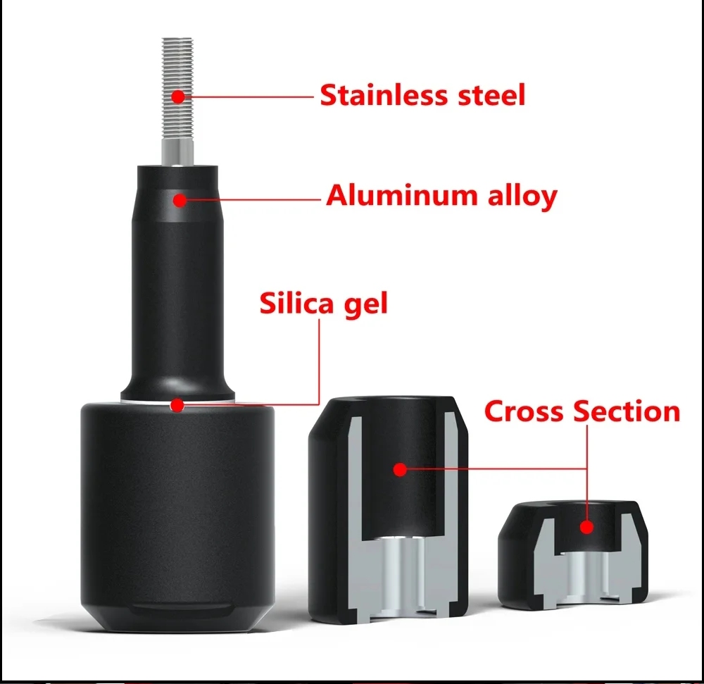 Motorcycle Frame Sliders Crash Protector For Honda CBR650R CB650R 2024-2025 - Image 4