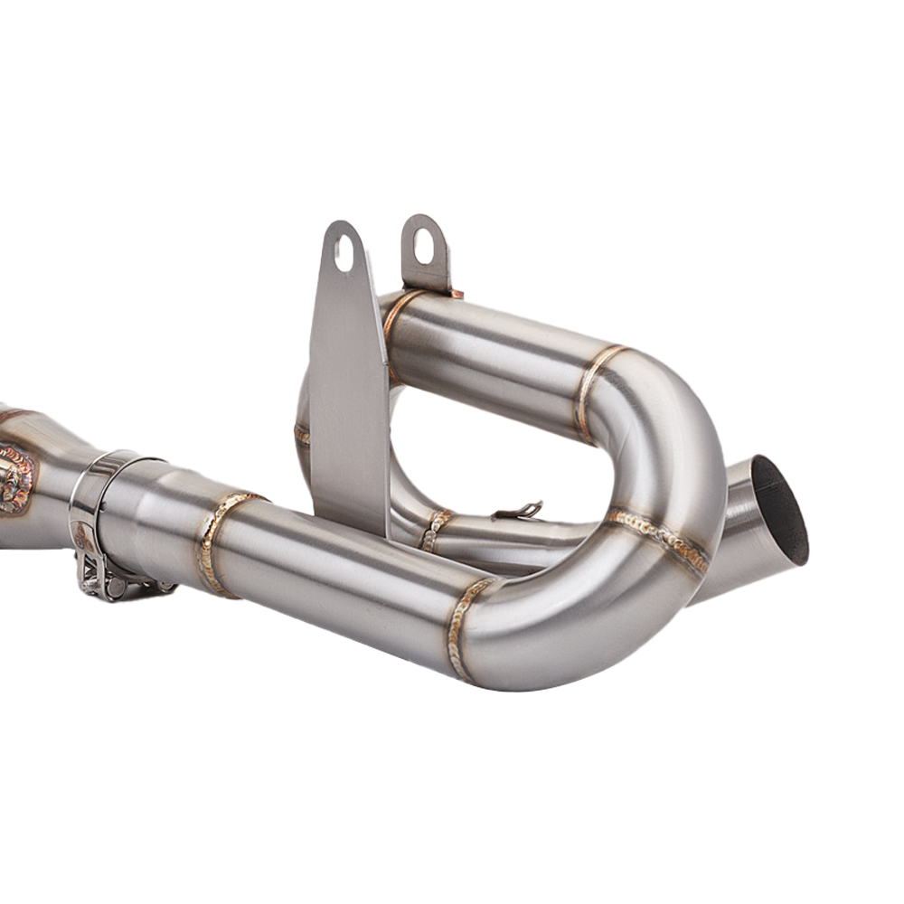 Full Exhaust System For KOVE 450RR 23-24 Muffler Tips Modified Header Link Pipe - Image 2