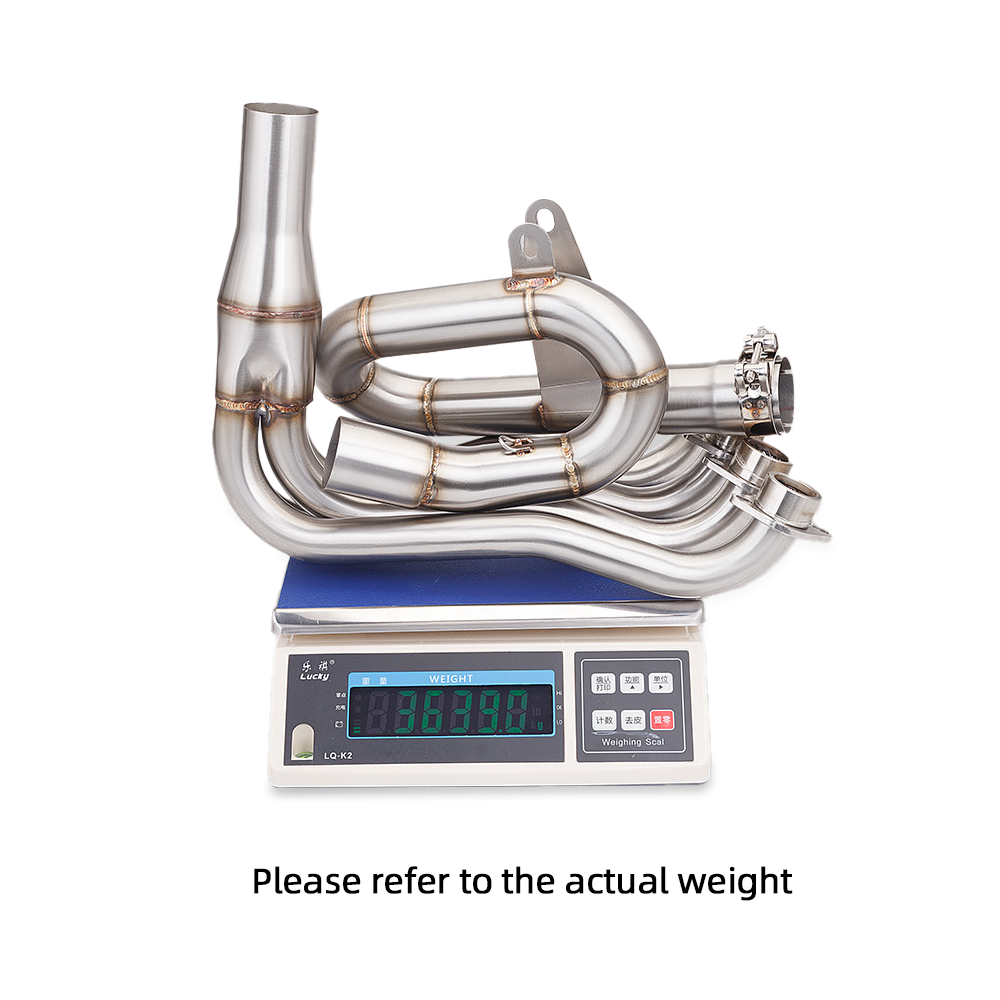 Full Exhaust System For KOVE 450RR 23-24 Muffler Tips Modified Header Link Pipe - Image 3