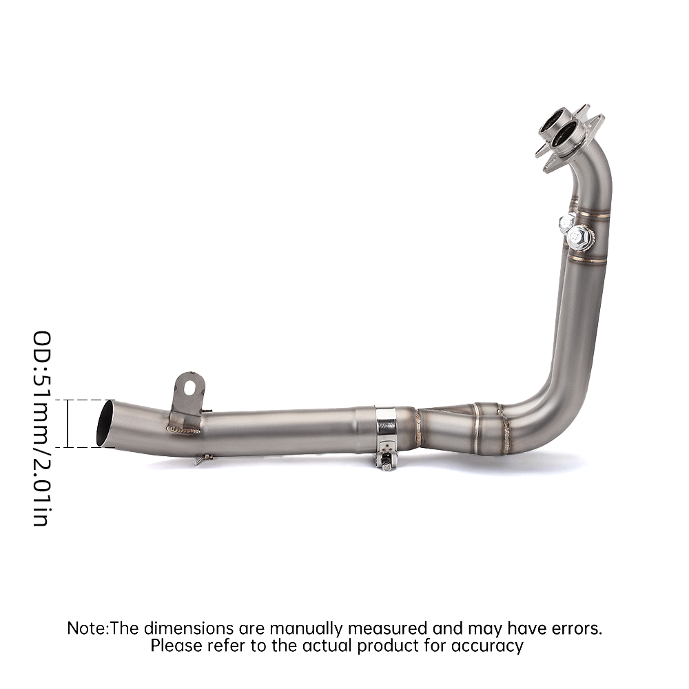 Motorcycle Exhaust System Slip-On Muffler Link Pipe For CF-Moto 450SR 450SR-S - Image 6