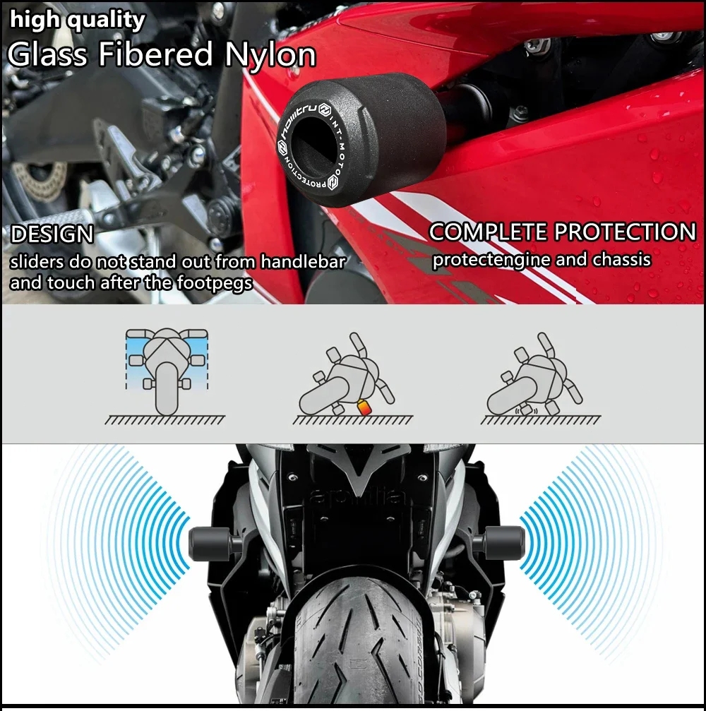Motorcycle Frame Sliders Crash Protector For Honda CBR650R CB650R 2024-2025 - Image 6