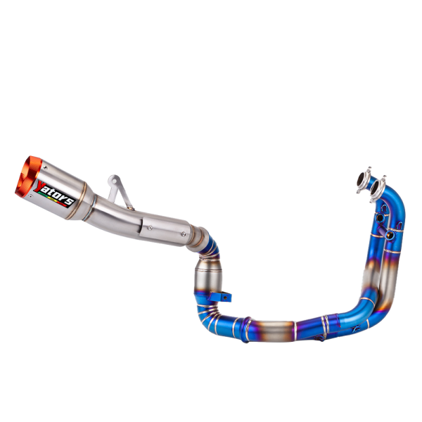 For Duke 790 2014-2025 51MM Slip On Exhaust System Tip Muffler Pipe Modified