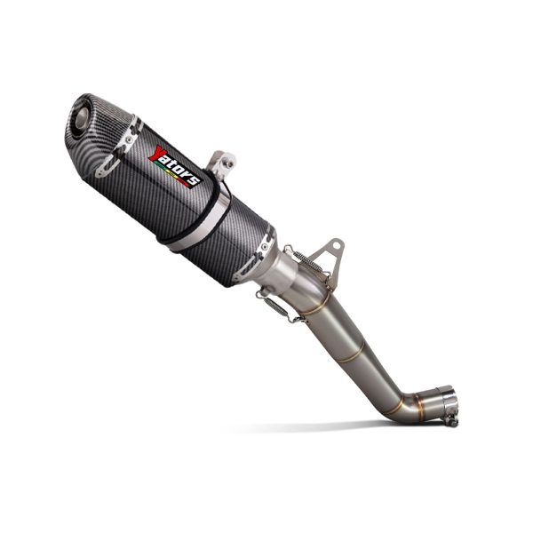 Exhaust System Mid Link Pipe Muffler Tips Slip on for Honda CBR1000RR 2008-2016