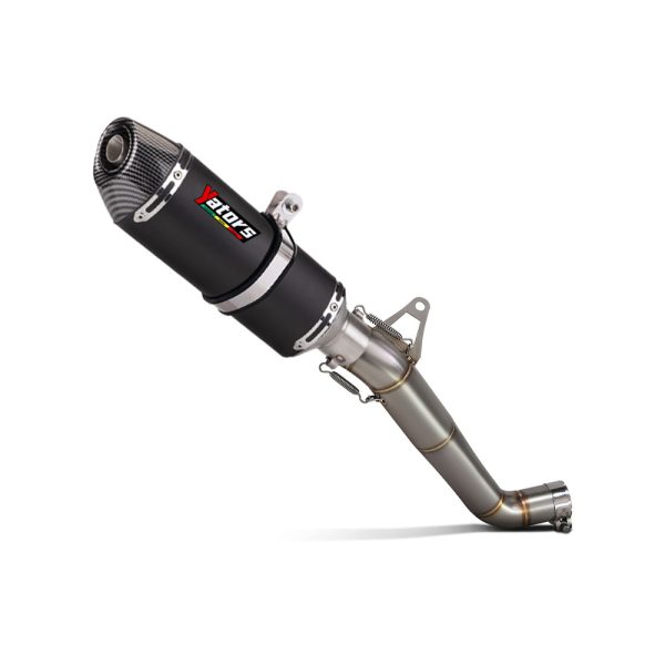 Slip on for Honda CBR1000RR 2008-2016 Exhaust System Mid Link Pipe Muffler Tips