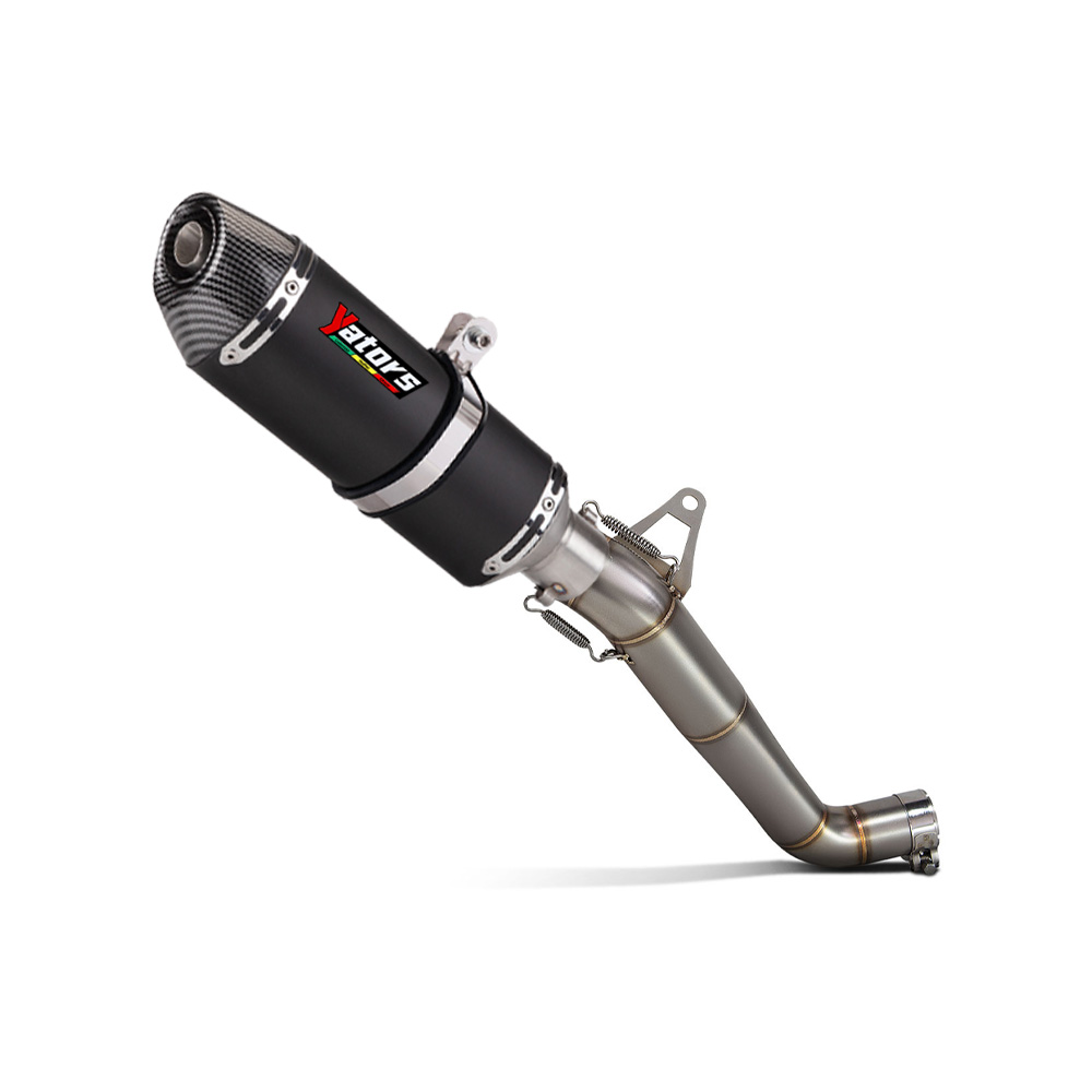 Slip on for Honda CBR1000RR 2008-2016 Exhaust System Mid Link Pipe Muffler Tips