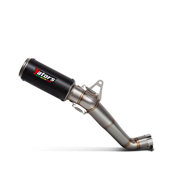 Slip on for Honda CBR1000RR 2008-2016 Exhaust System Mid Link Pipe Muffler Tips