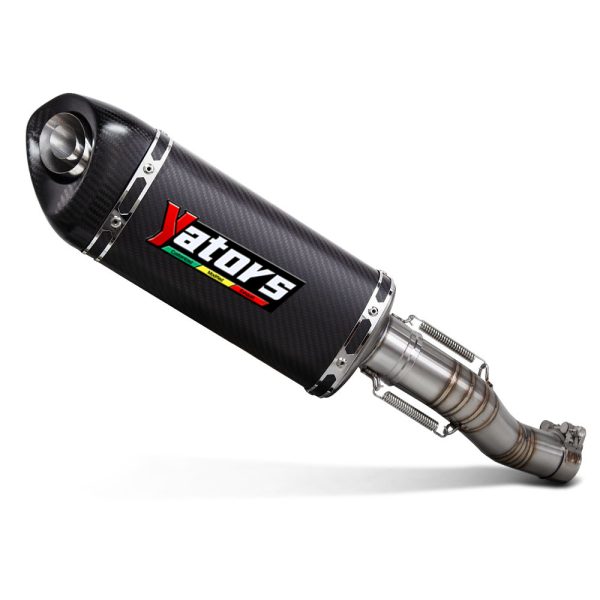 Exhaust System Mid Pipe Slip-On Muffler Tips For Honda CBR250RR CBR250 RR