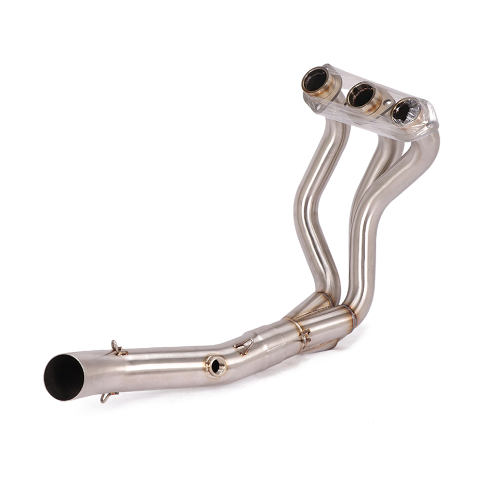 Full Exhaust System Header Link Pipe Muffler For Yamaha MT-09 FZ09 XSR900 14-20 - Image 4
