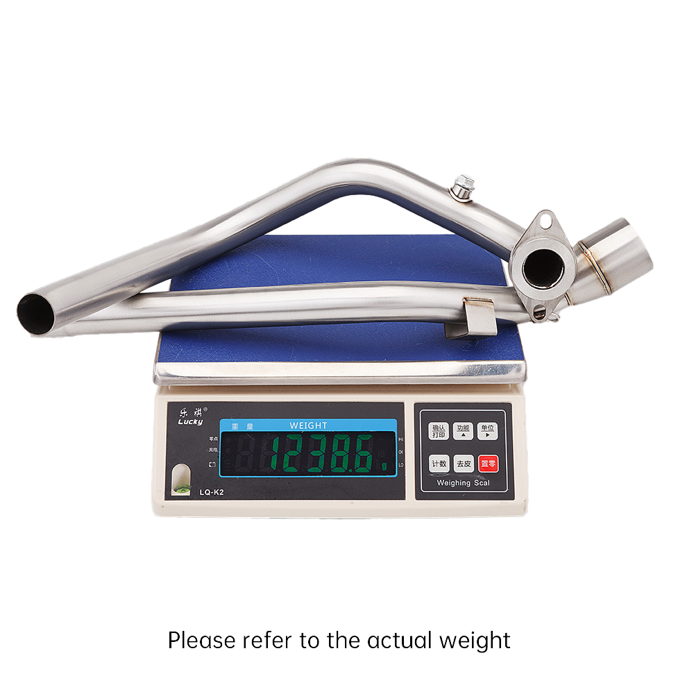 For Yamaha NMAX155 15-19 NMAX125 Exhaust Muffler Front Pipe Slip On Motorcycle - Image 3