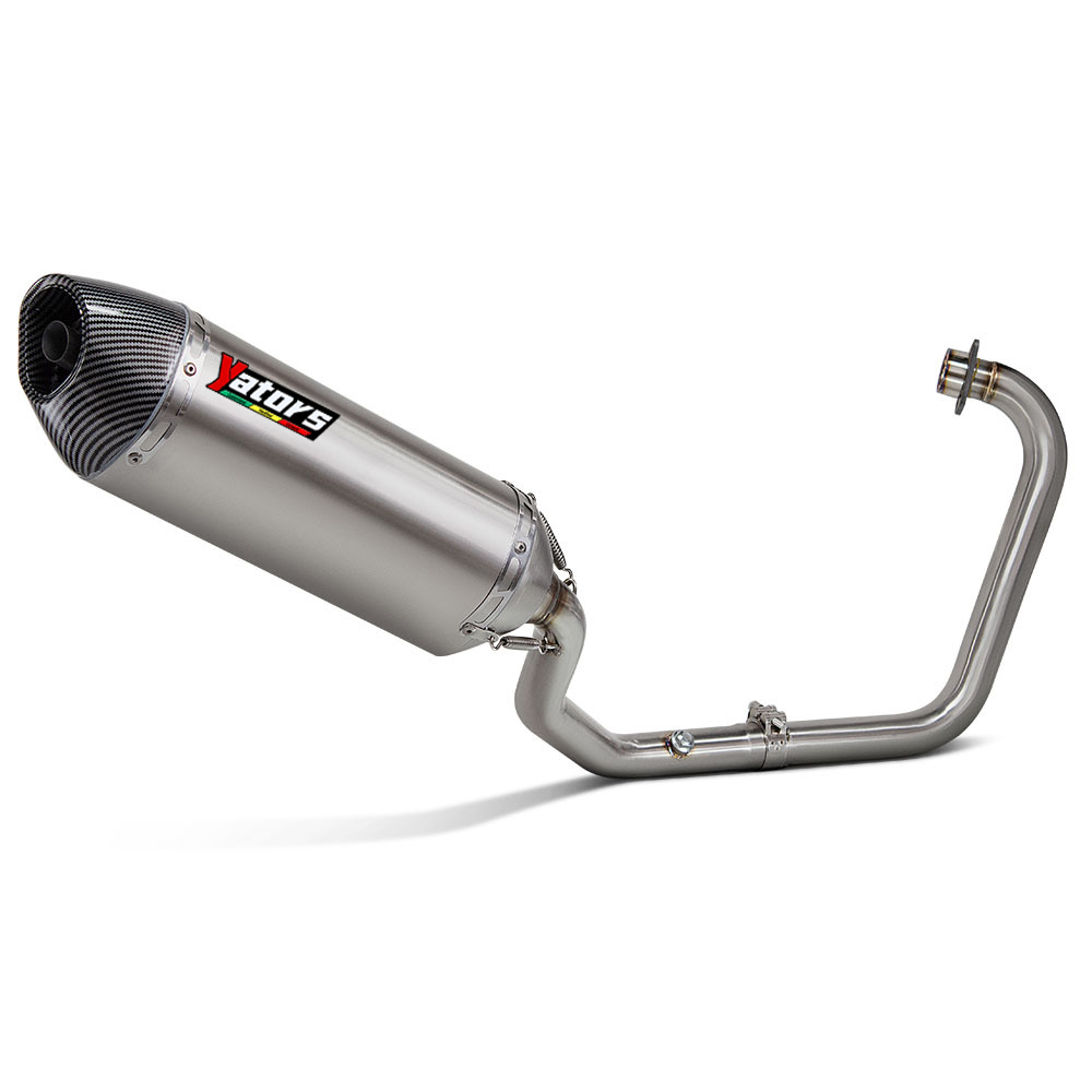 For Suzuki Gixxer250 SF250 Full System Exhaust Front Link Pipe Slip-on Muffler