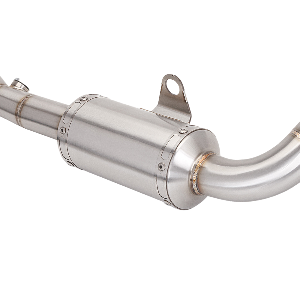 Exhaust Muffler Header Mid Link Pipe For Suzuki 2024 GSX8R GSX-8R Stainless 51mm - Image 4