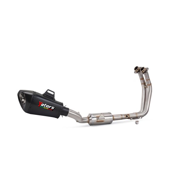 Exhaust Muffler Header Mid Link Pipe For Suzuki 2024 GSX8R GSX8S Stainless 51mm