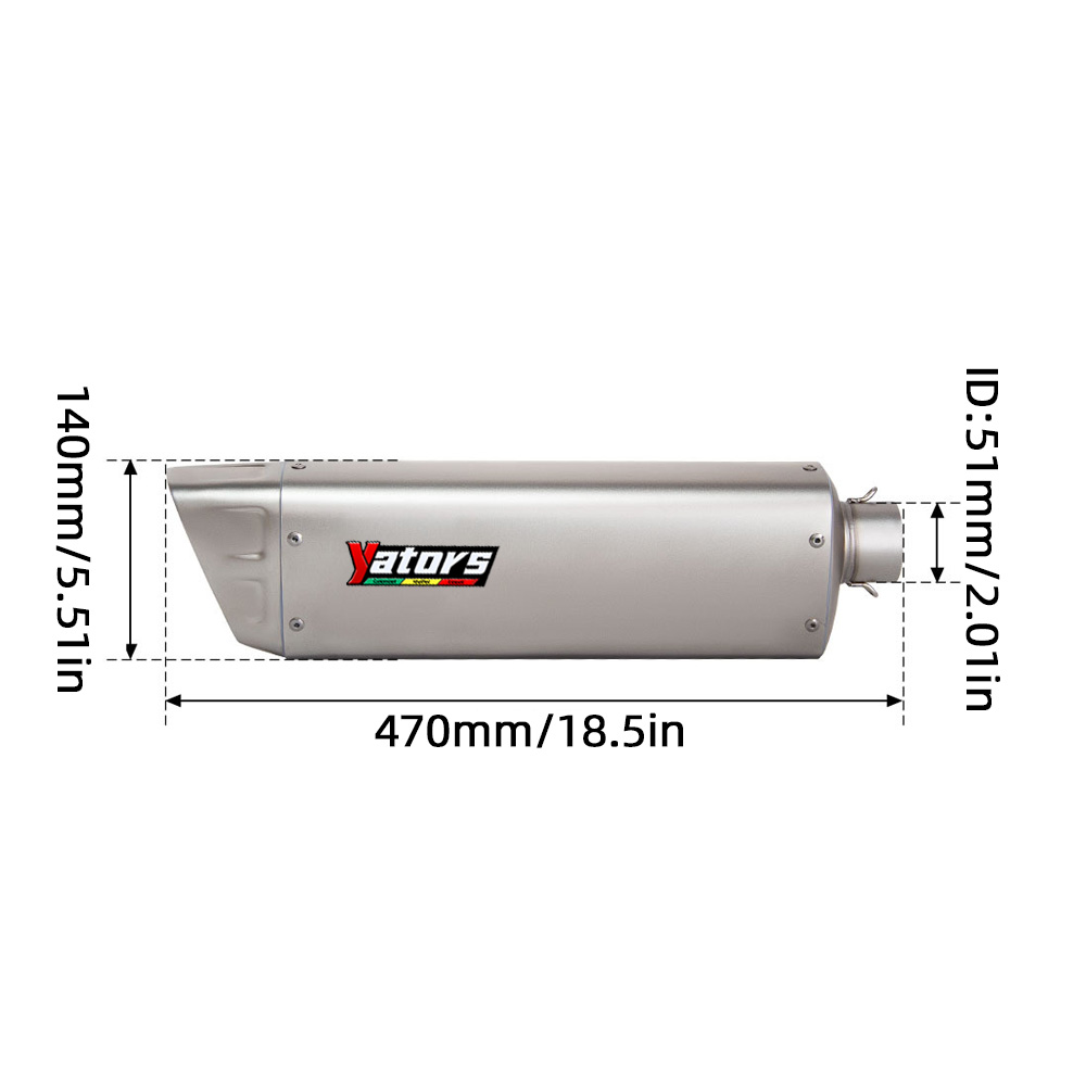 For CF-Moto 450SS 450SR 2023-2025 Exhaust System Header Pipe Muffle - Image 4