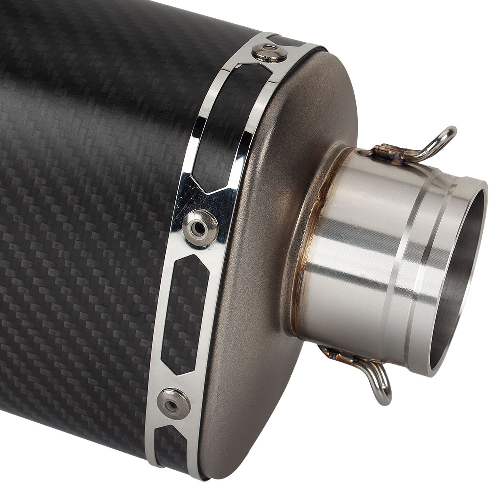 Exhaust System Mid Pipe Slip-On Muffler Tips For Honda CBR250RR CBR250 RR - Image 3