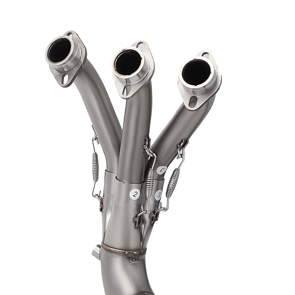 For Yamaha MT09 FZ09 2014-2025 Exhaust Front Pipe Muffler Tips Whole System - Image 2