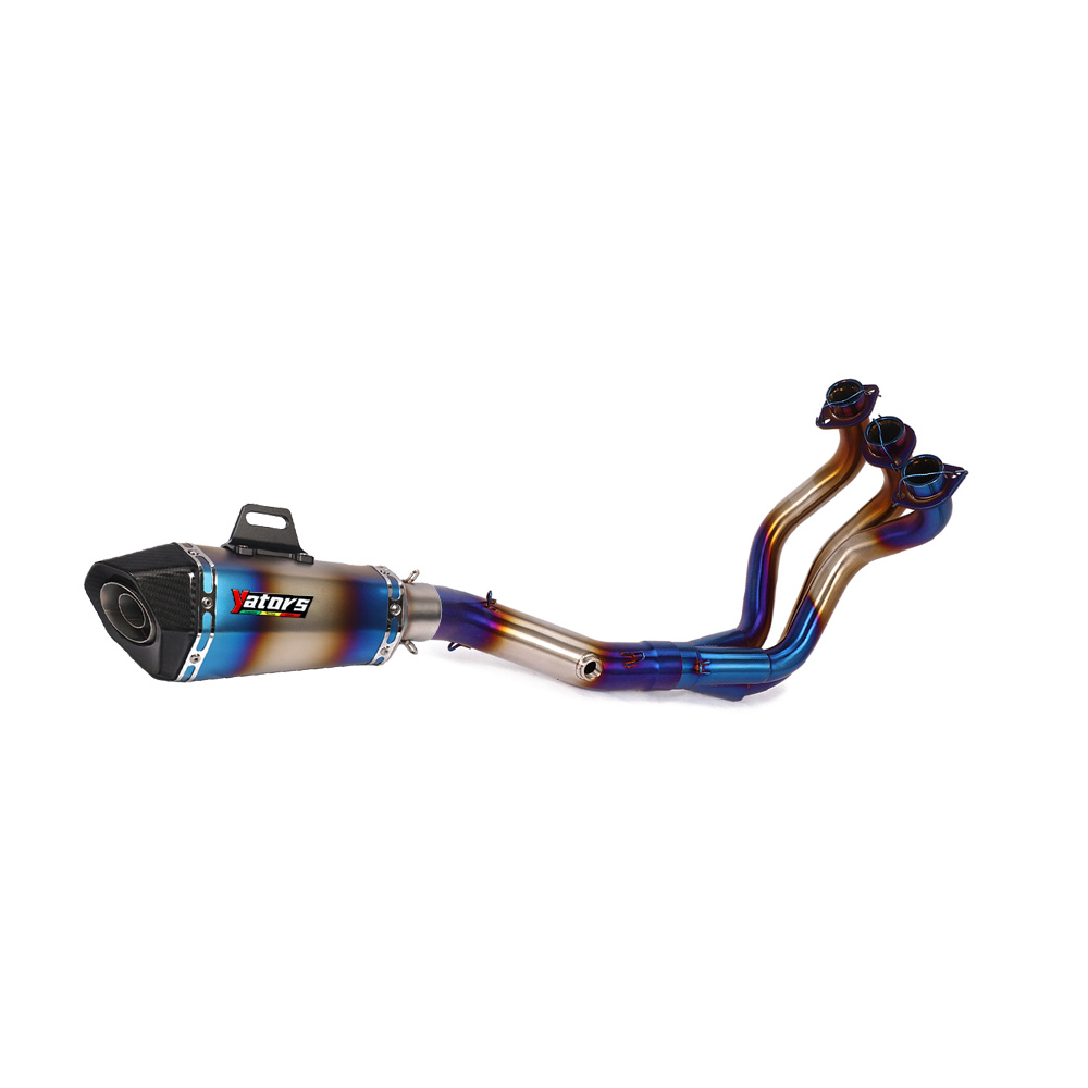 For Yamaha MT-09 XSR900 FZ09 14-20 Full Exhaust System Header Link Pipe Muffler