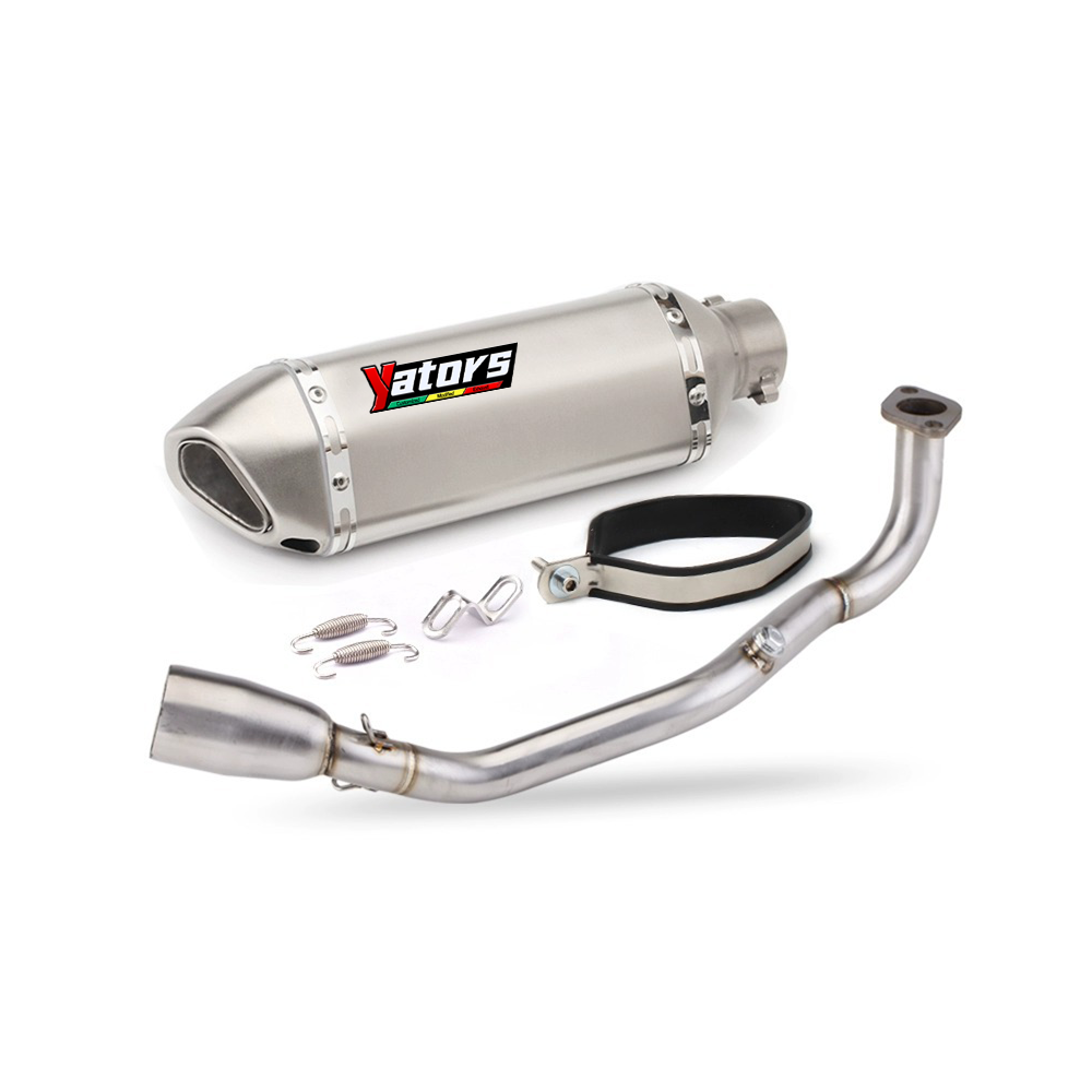 For Yamaha NMAX 155 2020-2021 NMAX 125 Slip-on Front Header Exhaust Link Pipe - Image 2